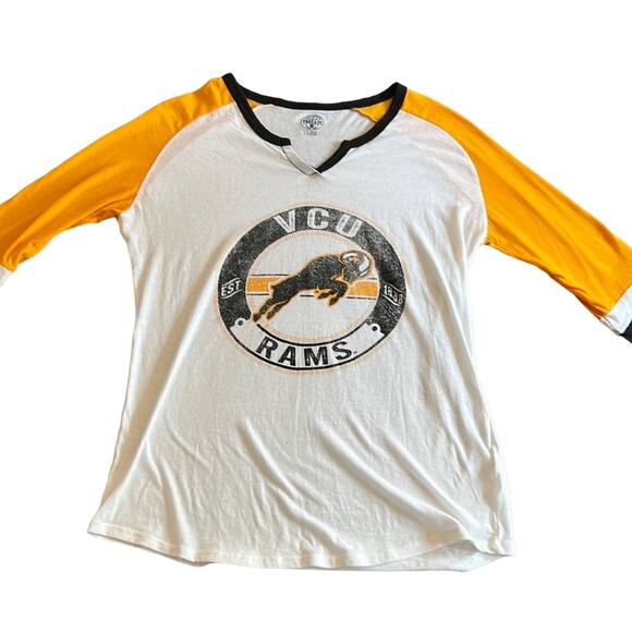 VCU Rams V Neck Shirt - Rivalry Threads - Large - Picture 1 of 6